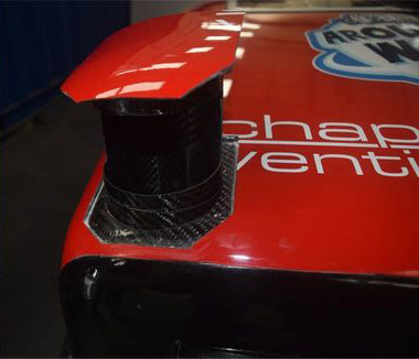 Jogpod, ventilation chimney