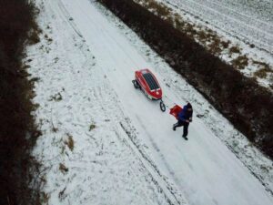 Run Geordie Run, winter testing