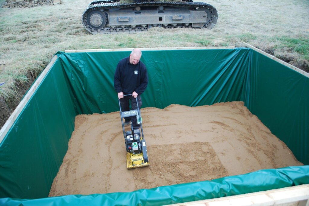 AEP55, landmine testing, ground preparation