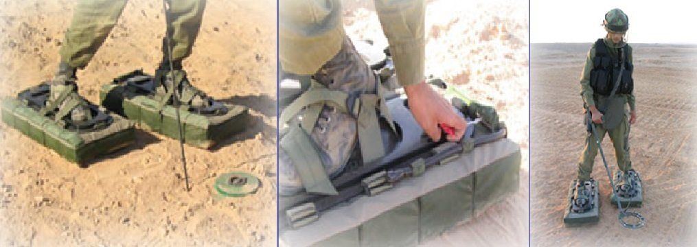 landmine protection boot, Israeli