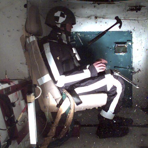 AEp55 demonstration creash test dummy