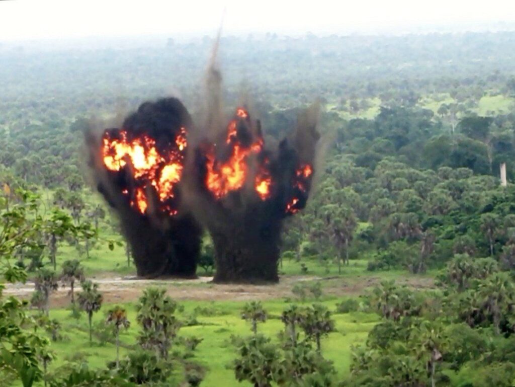 UXO disposal