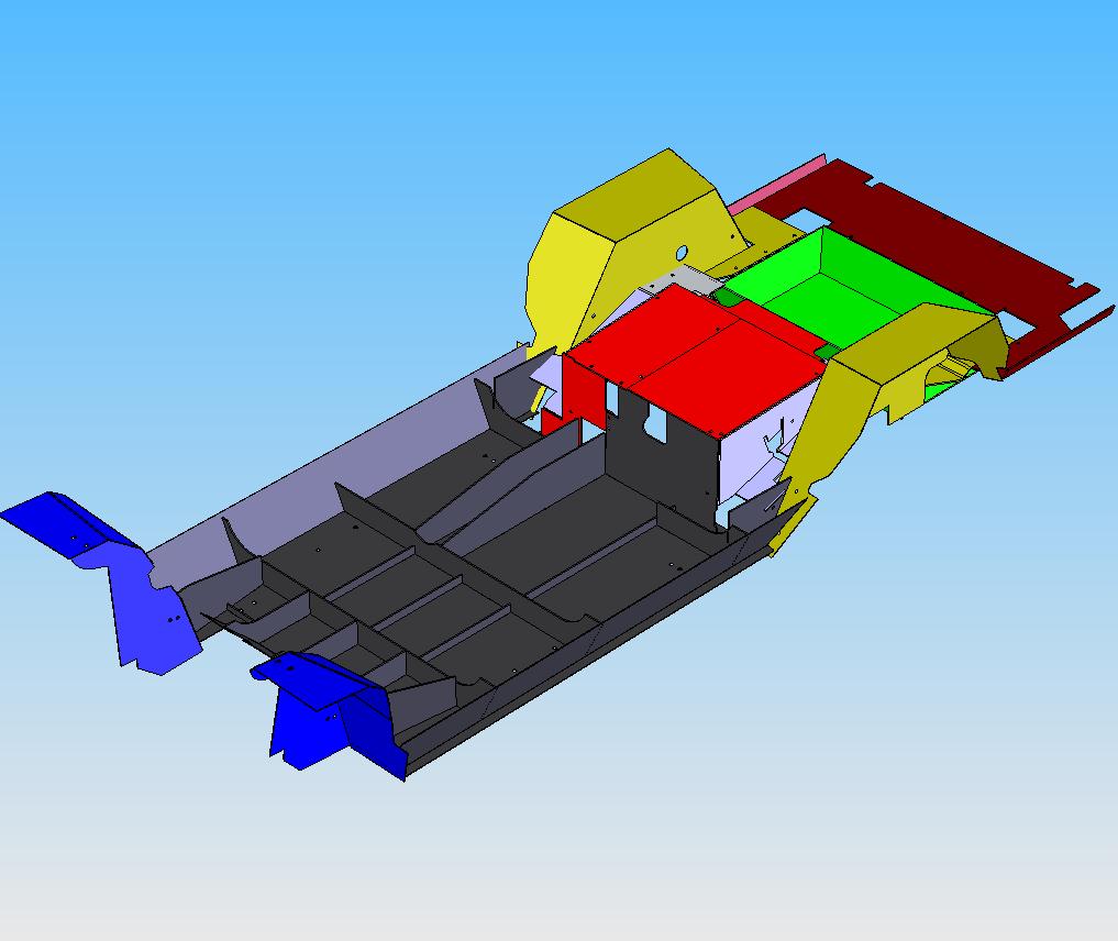 Vehicle landmine protection.