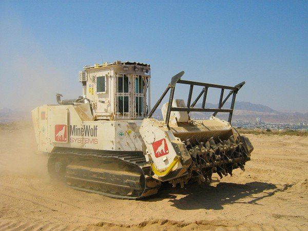 mine clearance vehicle, Minewolf