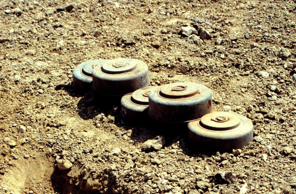 landmines for disposal