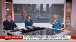 Rosie Swale-Pope Sky News