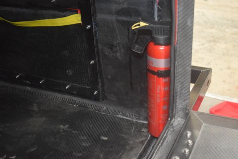 Jogpod, fire extinguisher
