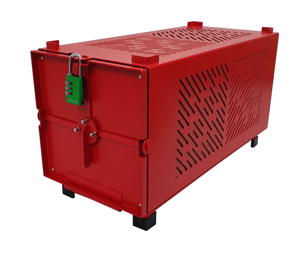Lithium Ion Battery Container
