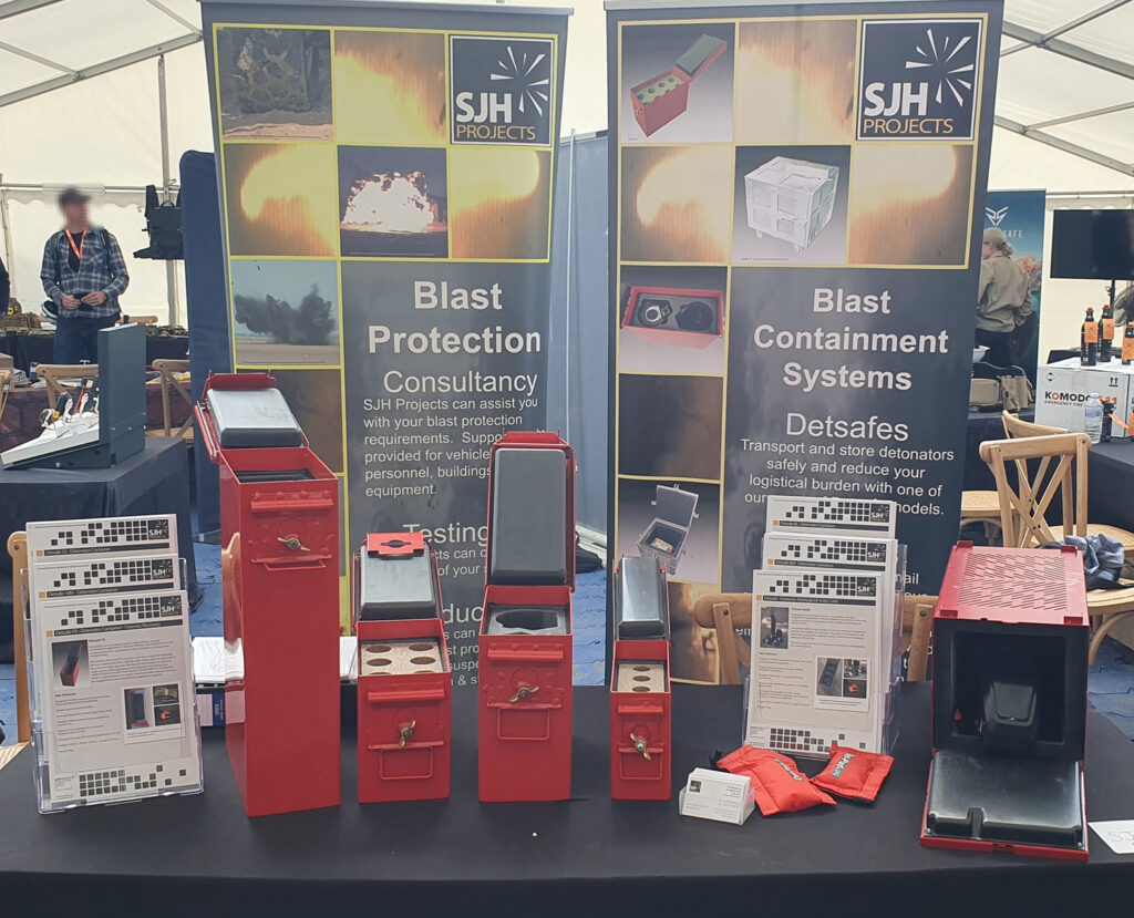 Display stand at Breachers Fest 2024