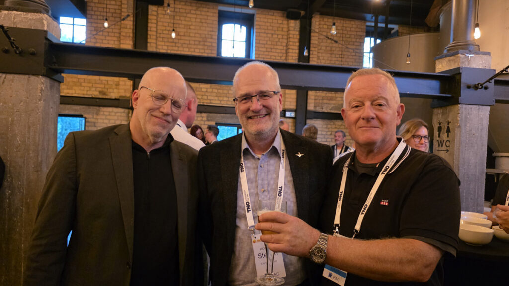 Dale Bass (Wayne State), Steve Holland (SJH Projects) and Aris Makris (Med-Eng)